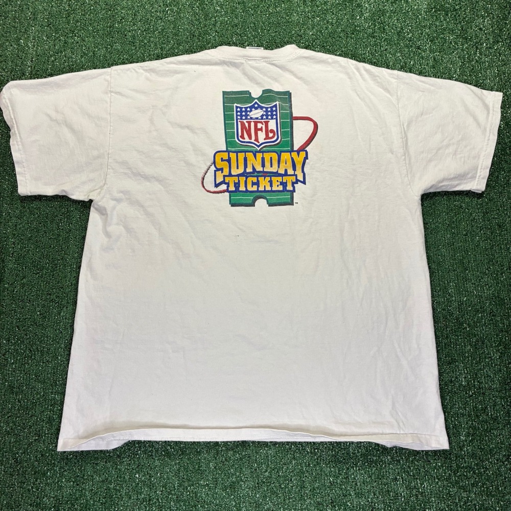 Vintage 90's NFL Sunday Ticket Graphic T-shirt